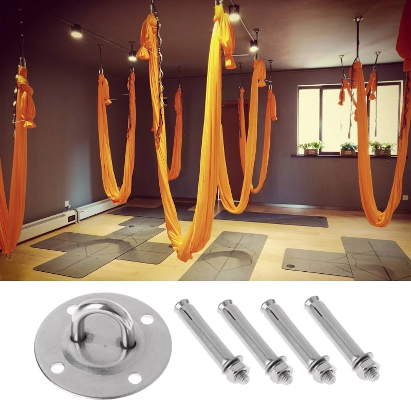 

Hammock Wall Mount Anchor Hooks Heavy Duty Aerial Yoga Ceiling Swing Hanging Kit