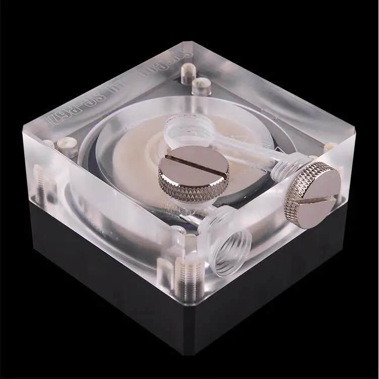 KOOLASON DC12V DDC P60 P67A компьютер водяного охлаждения кулер радиатор mute циркуляционный водяной насос G1/4 резьба тихий шум 500л/ч - Цвет лезвия: SC-P67A 3pin