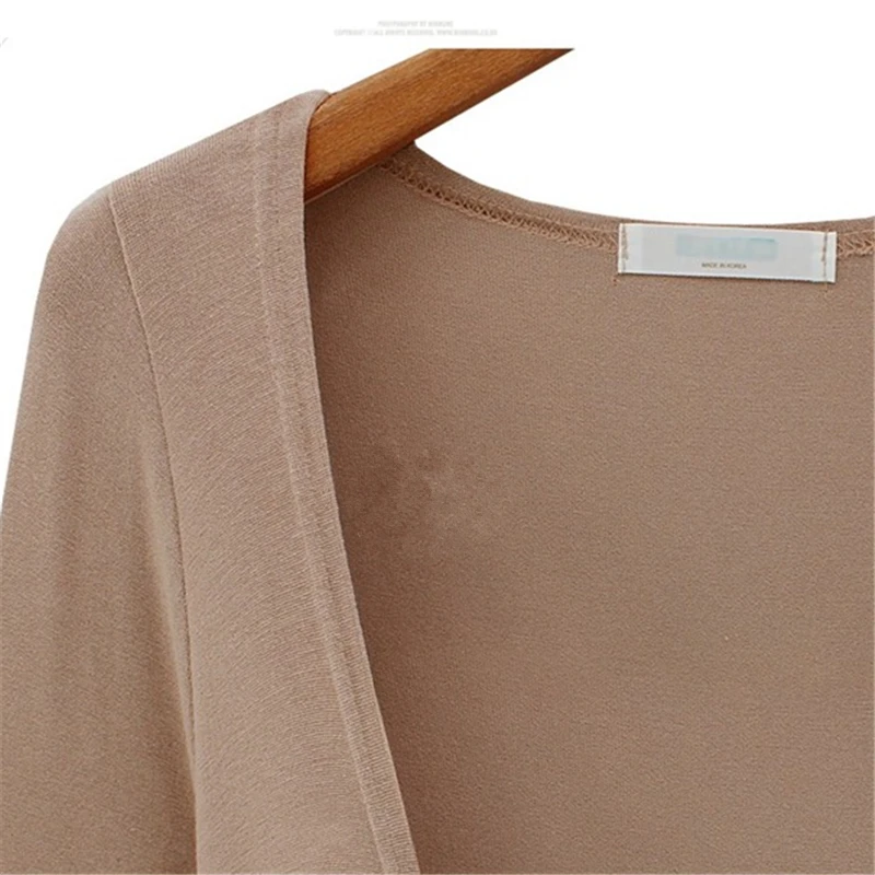 

YSDNCHI Long Sleeve Large Size Sweater Women's Loose Flounce Hem Line Solid Coats Spring Autumn Cardigan Sweaters