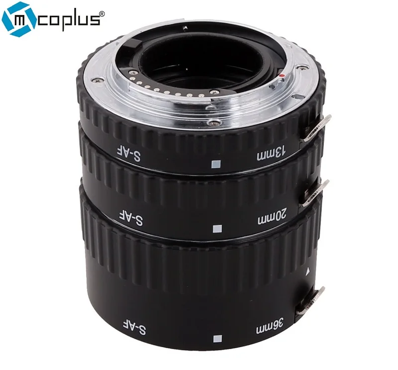 Mcoplus S AF A удлинитель металлический Автофокус as Meike макро кольцо Набор для Sony A77 A200
