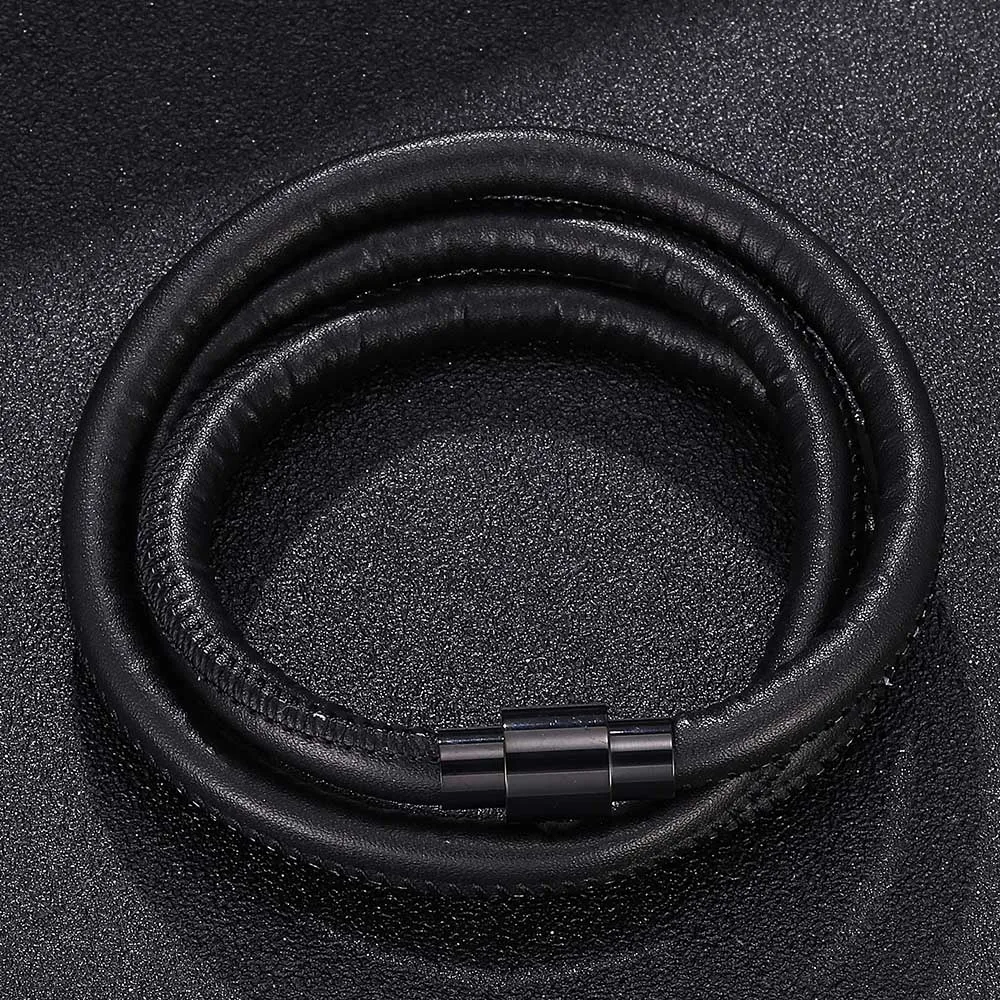 2019 браслеты из нержавеющей стали PU кожаные мужские и женские ювелирные изделия