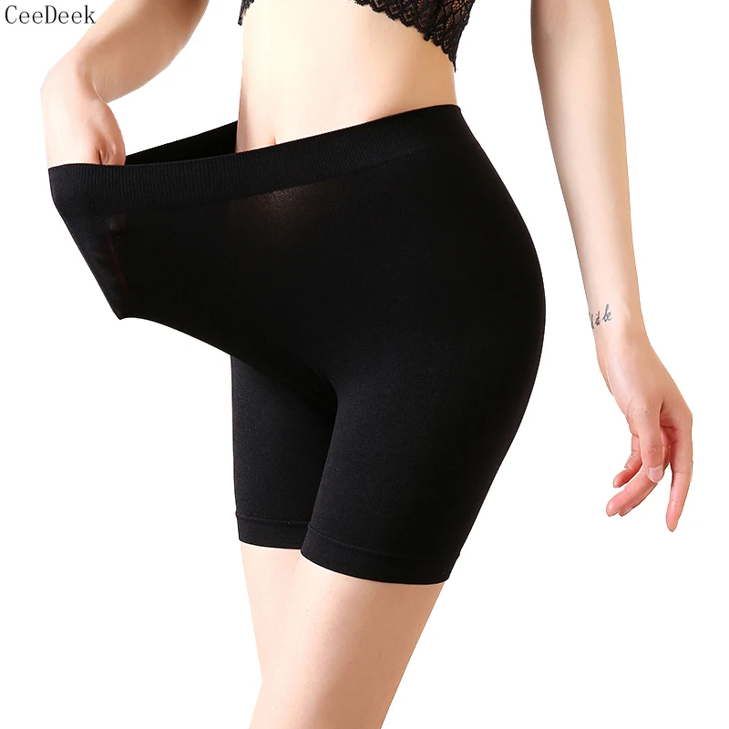 Женские короткие штаны весна-лето 2019 бесшовные хлопковые тянущиеся шорты на