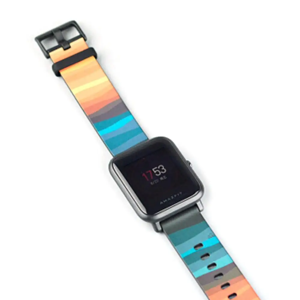 Удобный стильный оригинальный наручный ремешок на замену для Amazfit Bip Смарт часы