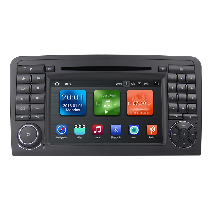 KSAOTU 7 "DAB + 4G Android 8 1 автомобильный DVD плеер SD GPS для Mercedes ML/GL classe W164 X164 | Автомобили и