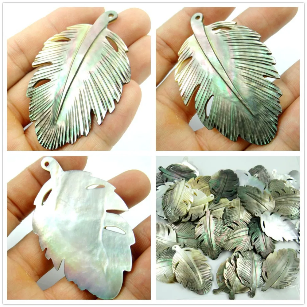 

Ожерелье женское из натуральной морской ракушки, кулон с листьями ручной работы, винтажная бижутерия дружбы, хороший подарок, F44, 3 шт.