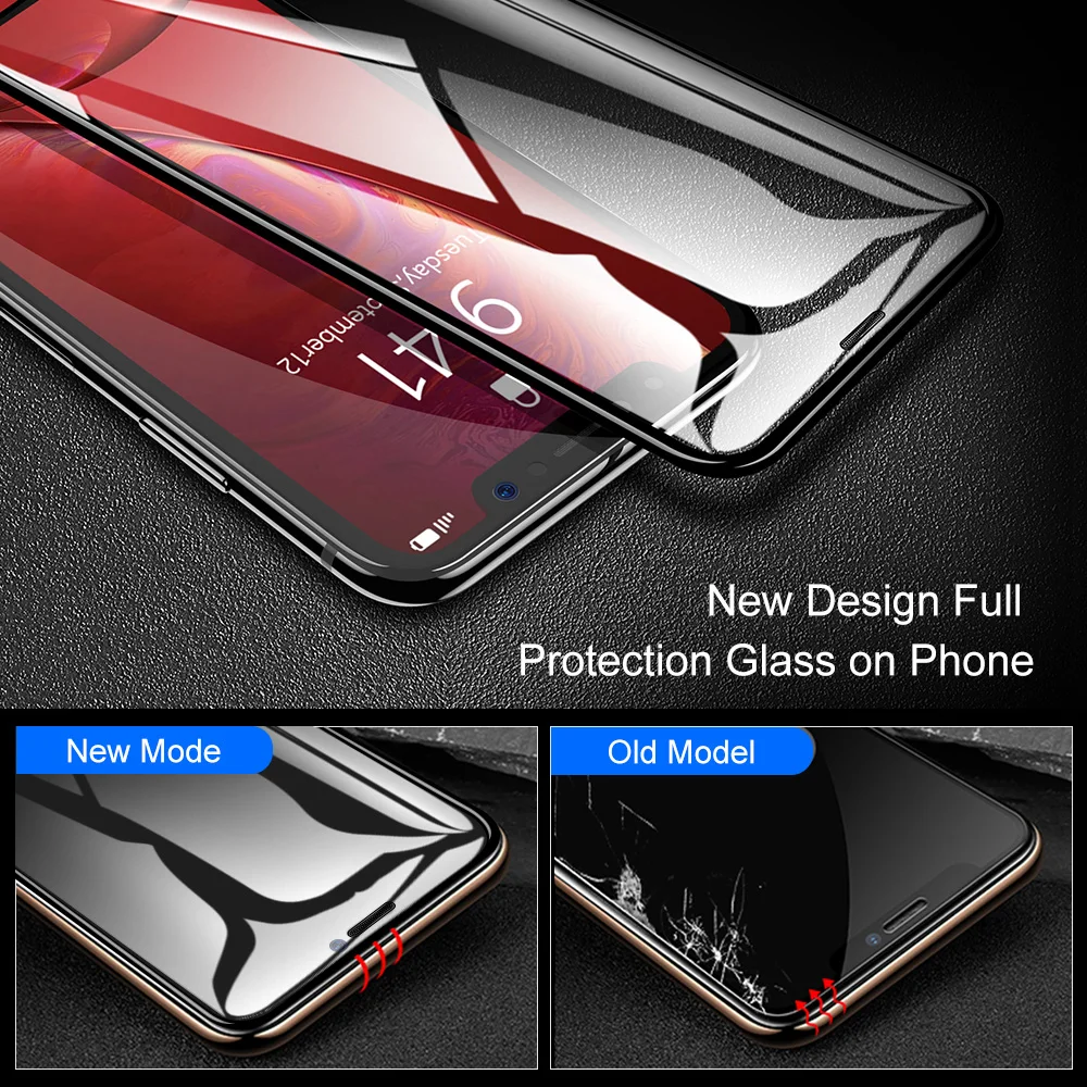 KISSCASE супер качество закаленное стекло для iPhone XR XS X воздушный фильтр закаленное стекло для iPhone XS Max XS пленка протектор экрана