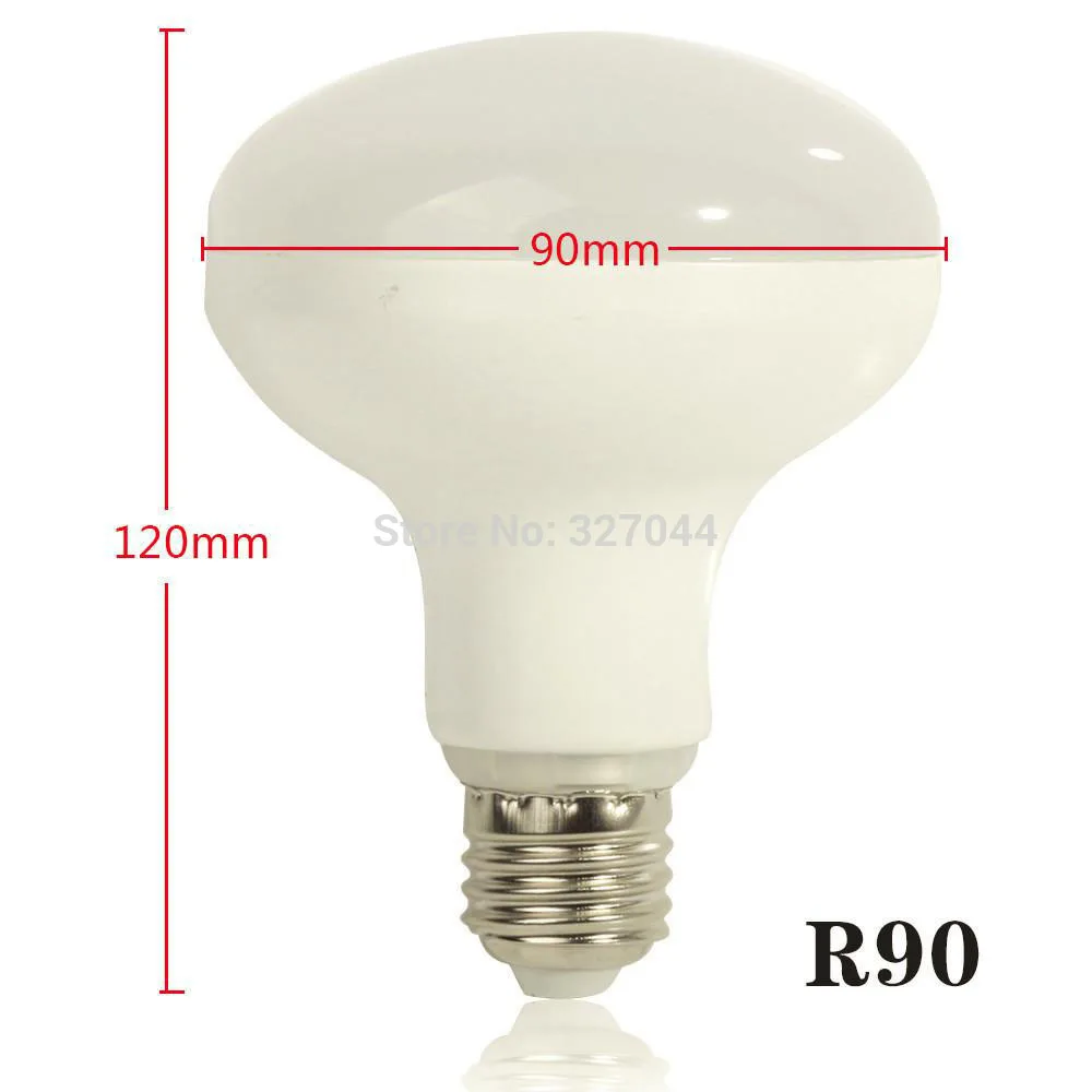 30 шт. R50 R63 R80 R90 светильник 7 Вт/10 Вт/14 Вт/15 Вт E27 Светодиодный Холодный/теплый белый 85