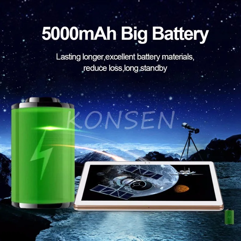 4G Android 7,0 планшетный ПК планшет 10 дюймов 1920x1200 ips четырехъядерный 2 Гб ОЗУ 16 Гб ПЗУ две sim-карты LTD FDD телефонный звонок 1" фаблет