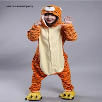 winter zodiac tiger kigurumi onesies cosplay adult alaska tiger sleepwear flannel pajama sets costume animal pyjamas homewear
