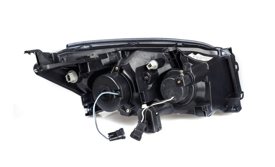 2 шт. светодиодный фары для Toyota RAV4 2009-2013 светодиодный Автомобильные фары ангельские глазки комплект ксеноновых фар, Высокопрочная конструкция протовотуманная подсветка Габаритные огни