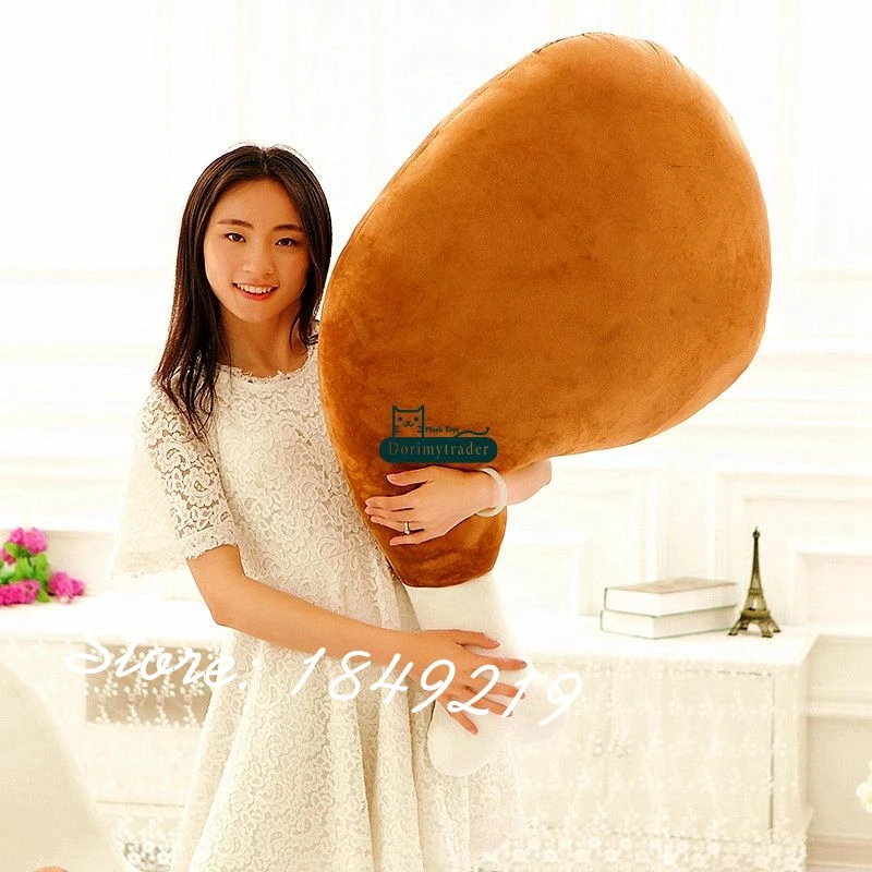 Милая плюшевая мягкая подушка Dorimytrader в виде курицы 110 см DY61189|gift box wedding cake|gifts themesgift