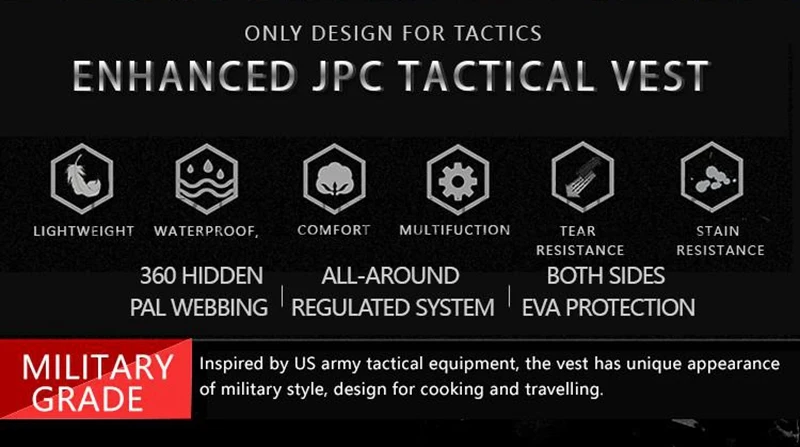 Хорошее качество JPC тактический жилет упрощенная версия Тактический Регулируемый жилет армейский боевой снаряжение охотничий жилет