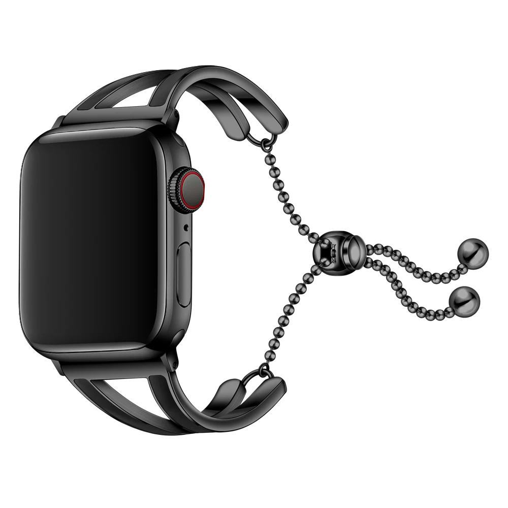 42 мм 44 для Apple Watch браслет на 38 40 Женская мода замена Смарт часы группа iWatch серии 4 3 2