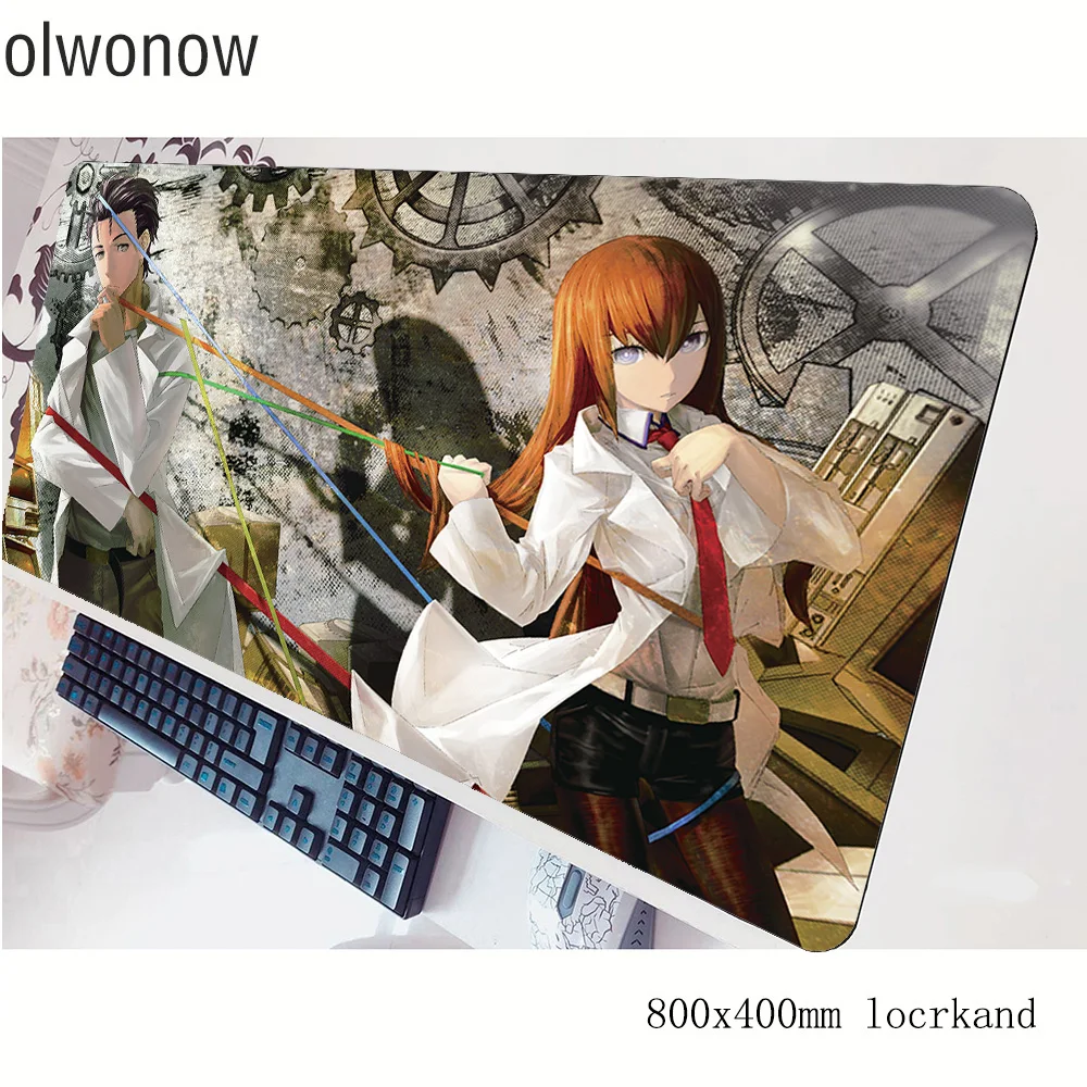 Игровой коврик для мыши steins gate 80x40 см|Коврики мышей| |