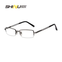 hot sale half rim metal optical glasses frame fashion women men prescription eyewear frames myopia eyeglasses frame oclus