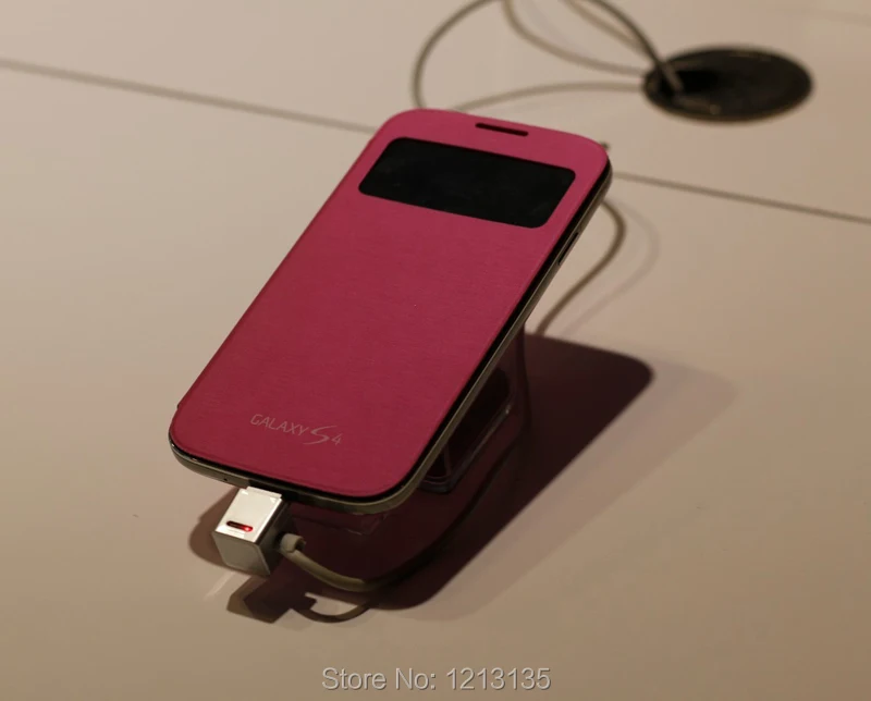 8 Порты и разъёмы мобильный телефон в розницу Дисплей Анти Вор сигнализационный