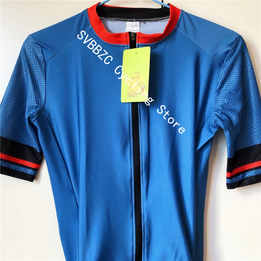 Мужской костюм для велоспорта Триатлон Speedsuit Trisuit все в одном короткий рукав Speedsuit Maillot Ciclismo комплект одежды