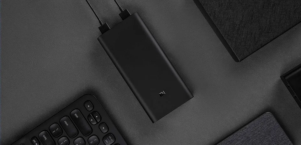 Внешний аккумулятор Xiaomi Power bank 3 20000 мА/ч Pro PLM07ZM разъема USB Type C 45 Вт портативный