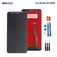for alcatel 5058i lcd display touch screen digitizer assembly for alcatel 3x 5058 5058a 5058y screen lcd display phone parts