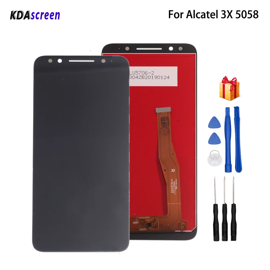 Для Alcatel Работает с любым оператором 5058i ЖК дисплей Дисплей кодирующий