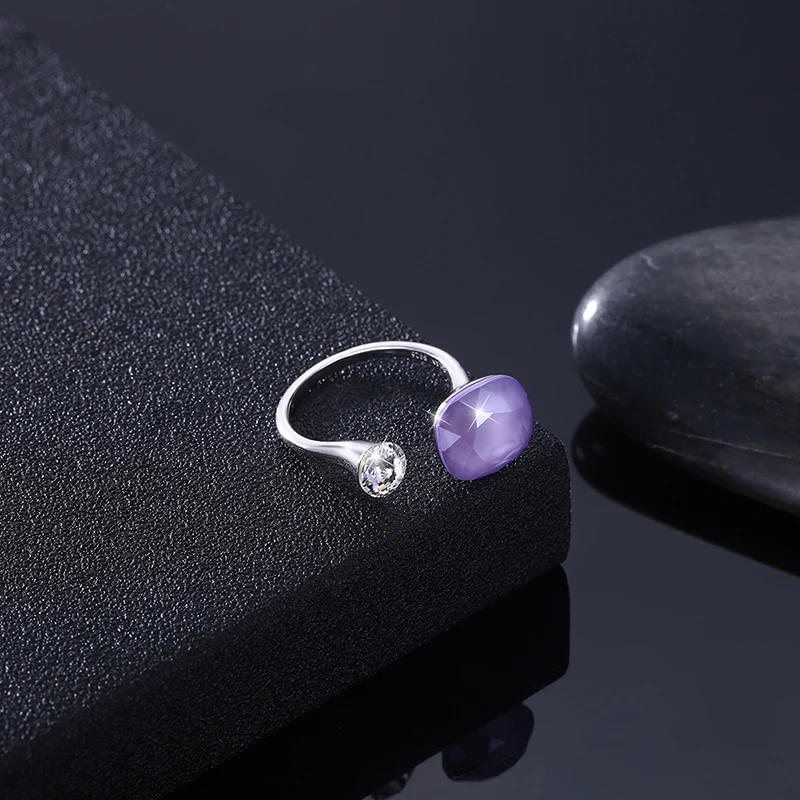 Серьги-кольца женские с кристаллами Swarovski | Украшения и аксессуары