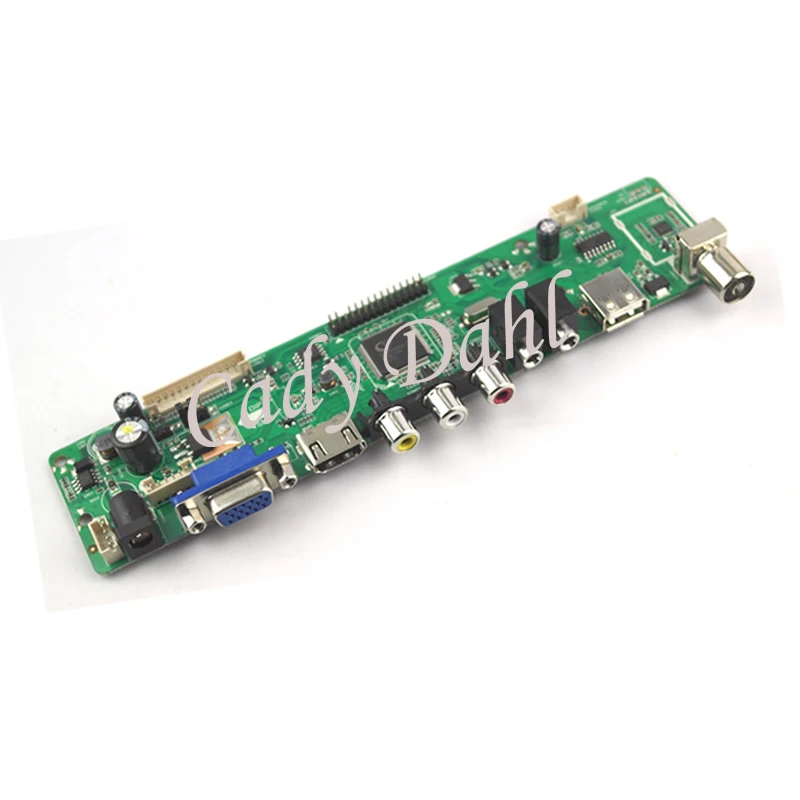 HDMI CVBS RF USB VGA AV ТВ плата контроллера для 19 &quotM190A1 L0A M190A1 L02 M190PW01 V0 LM190WX1 TLC1 1440X900 ЖК