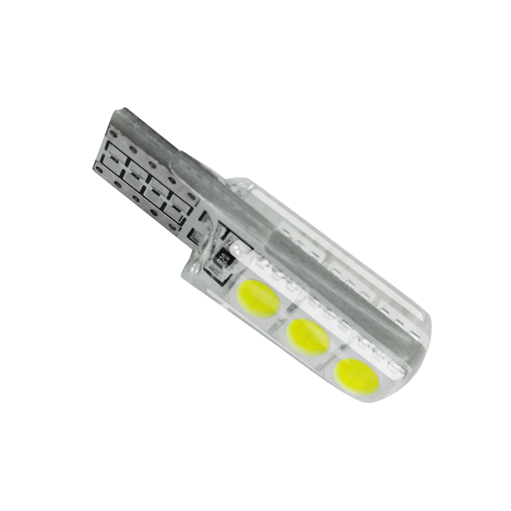 Roadsun 10 шт. Авто T10 Led W5W 194 SMD6 двери автомобиля сигнальная Лампа Купол Чтение номерного знака светильник лампы автомобиля Средства для укладки волос