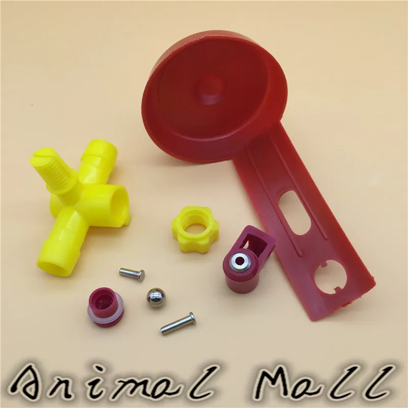 10 комплектов 360 чашек для питьевой курицы перепелок подвесные чашки мячики Птицы