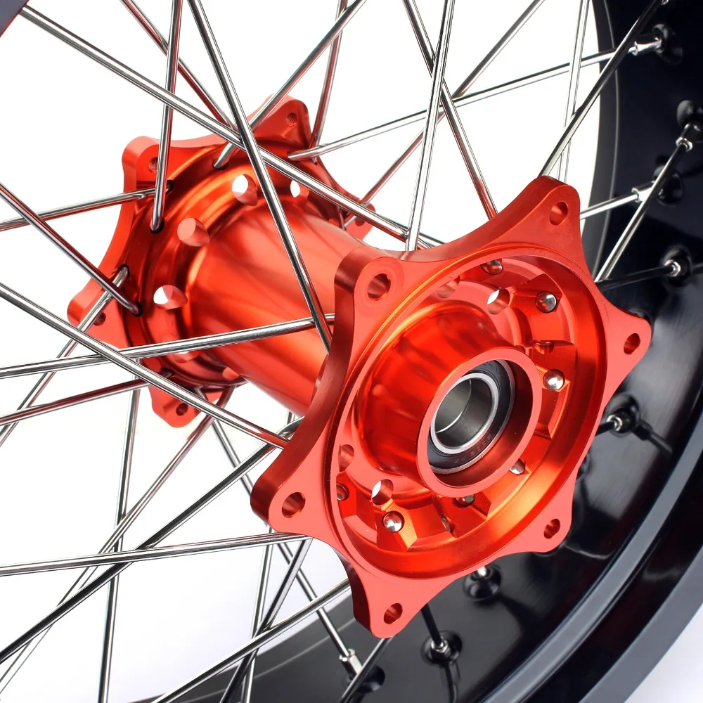Ступица для мотокросса Supermoto MX 17 &quot ступица задних колес KTM SX 125 150 F 250 350 450 XC 300 2007