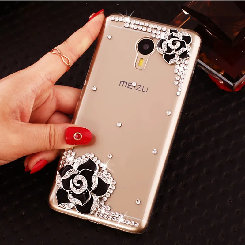 M8 M10 M3 M5 M6 Примечание M3s M5s M5c м 6s Роскошные блестящие стразы чехол для Meizu M15 MX5 MX6 U10 U20