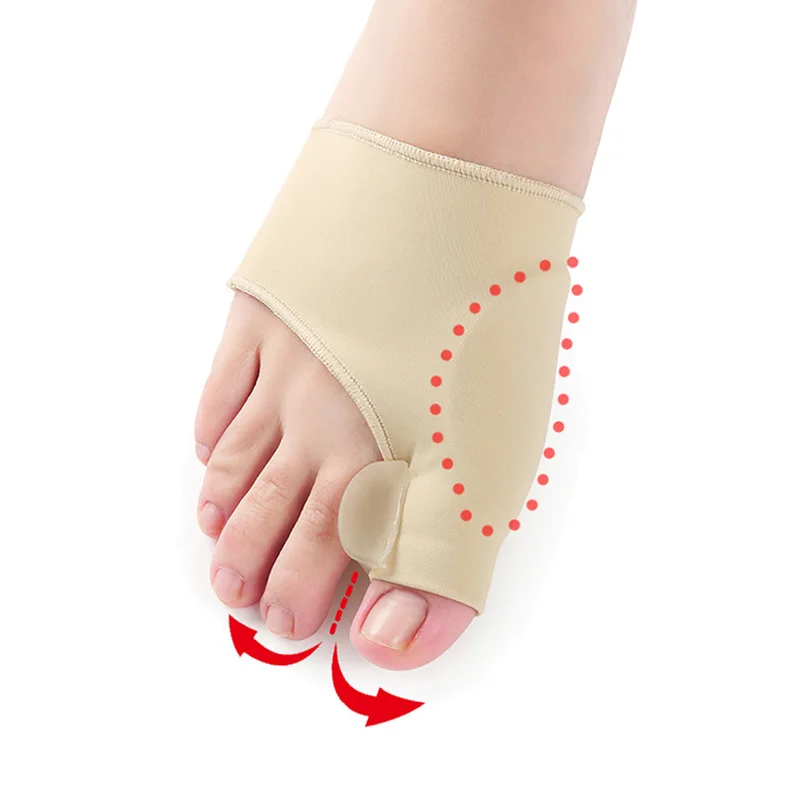 7 шт. ортопедические Bunion коррекция педикюрные носки силиконовые вальгусные