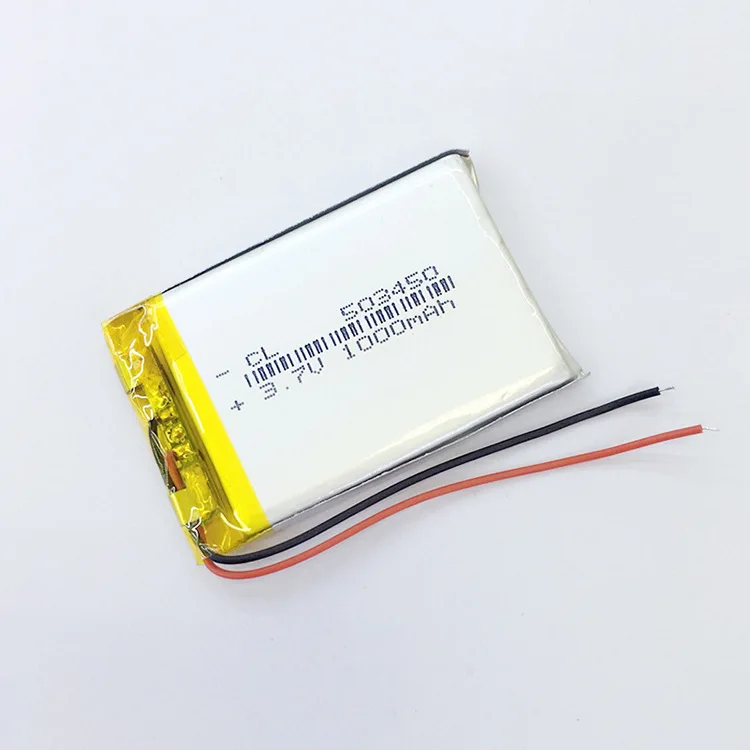 Dinto 503450 1000 мА/ч 3 7 в солнечных батарей 1 шт. Перезаряжаемые LiPo Батарея литий