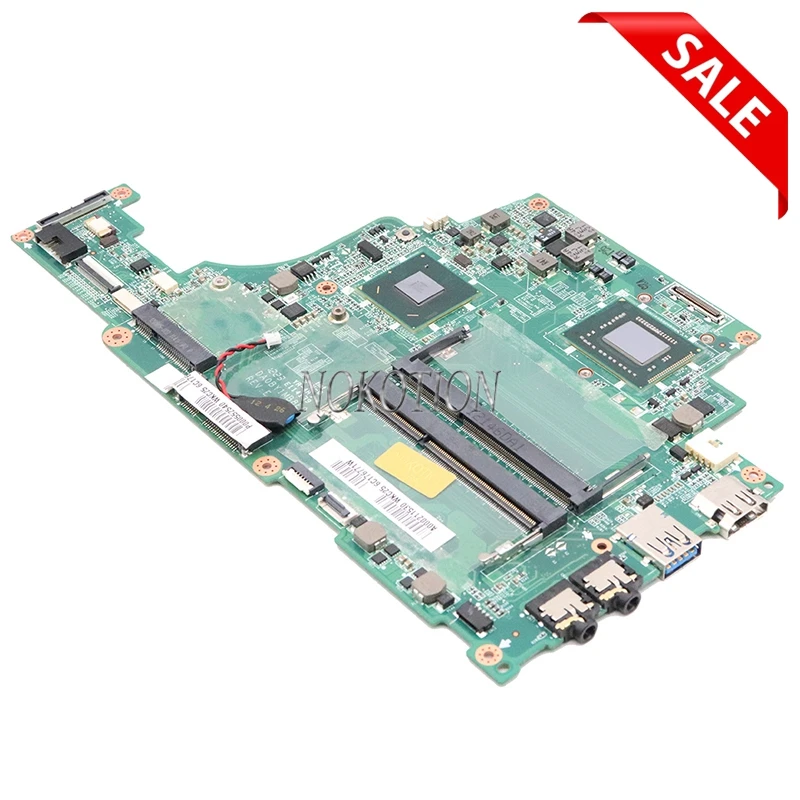 Материнская плата NOKOTION для ноутбука Toshiba Satellite U840 U845 DA0BY1MB8E0 A000211530 материнская I3-2377M