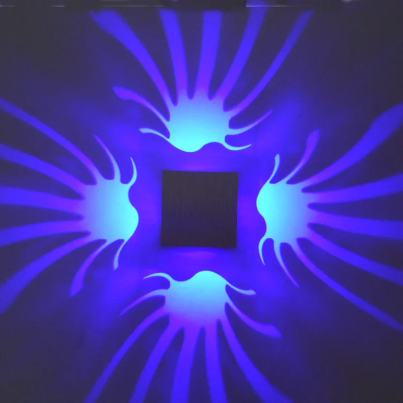 Светодиодные Настенные светильники 3 Вт современный алюминиевый бра для