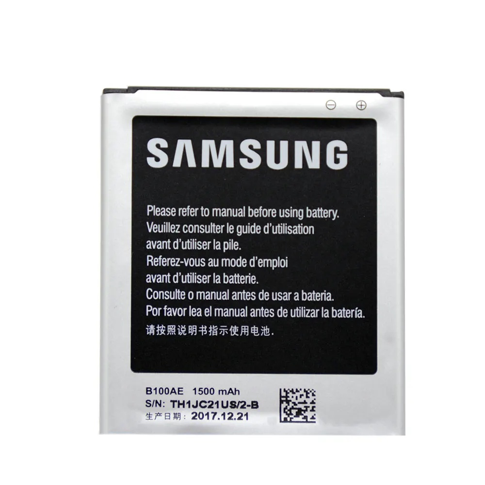 5 шт. 100% оригинальный аккумулятор B100AE для Samsung Galaxy Ace 3 3G сменный литий ионный GT S7898 1