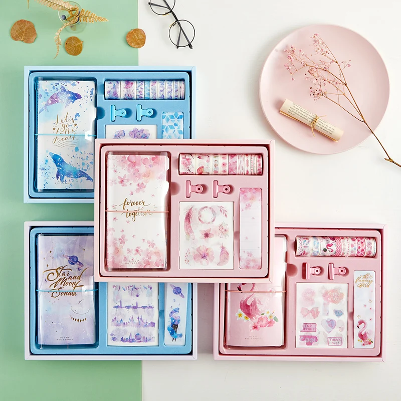 

Блокнот s и планировщик для журналов, аксессуары, Kawaii Travel Journal, аксессуары для путешественников, ежемесячный планировщик, дневник, канцелярс...