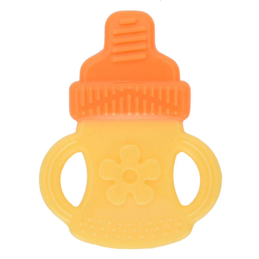 New Safety Fruit Baby Teether Teething Toothbrush Stick Chews Rings Hygiene Toys Dental Care A005-50 | Мать и ребенок