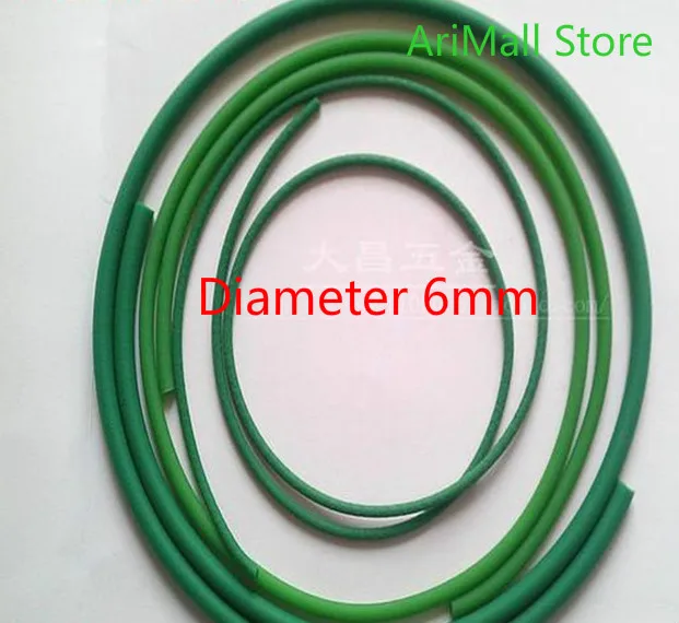 Круглый ремень из говядины ПУ диаметром 6 мм Тайвань абразивный с грубым