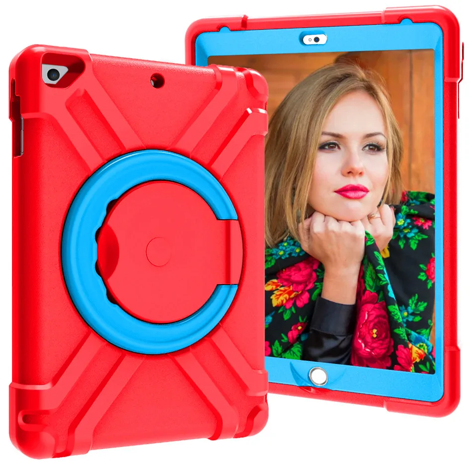 Чехол для ipad 9,7 funda 360 Вращающийся на противоударный прочный защитный чехол для ipad Air 1 2/ipad pro 9,7