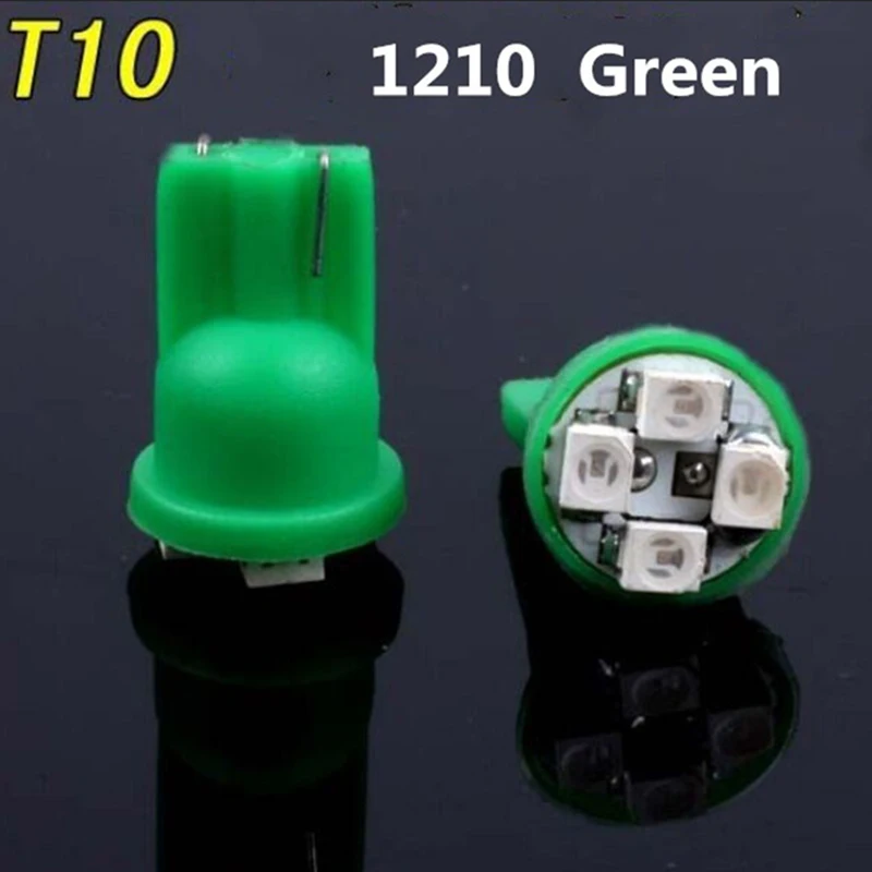 Керамическая Автомобильная интерьерная Светодиодная лампа T10 COB W5W 168 клиновидные