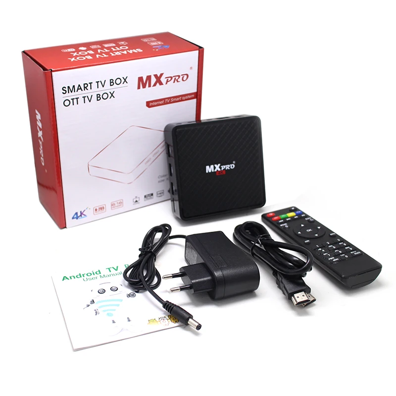 Vhxsin 10 шт./лот MX Pro 4 K Allwinner H3 ядра Android 7 0 ТВ коробка 1G Оперативная память 8G