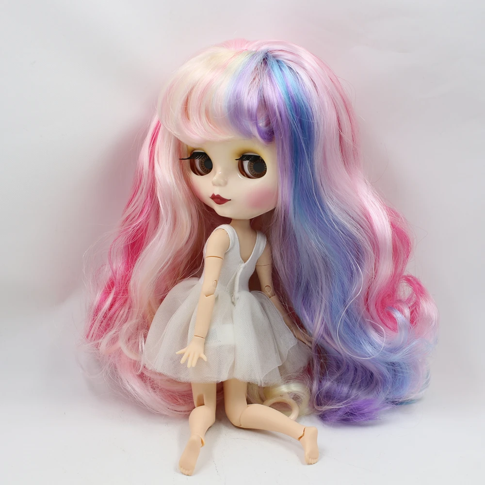 Кукла Blyth ICY DBS No.280BL1017/7216/6227/1290/288/1010 многоцветная розовая Смешанная волосы белая