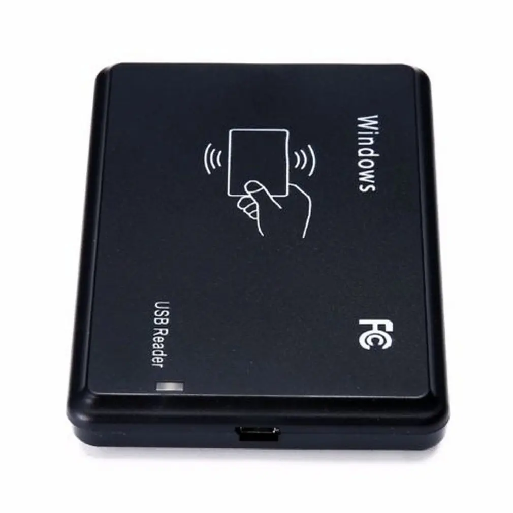 Ультра тонкий компактный размер 13,56 МГц USB RFID Бесконтактный датчик приближения умный Бесконтактный IC кард-ридер
