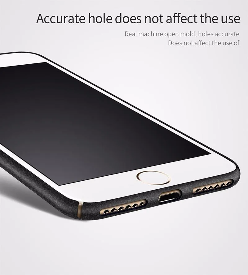 Роскошный Жесткий Пластиковый матовый чехол для iPhone X XS 8 7 6 5S чехлы iphone plus полное
