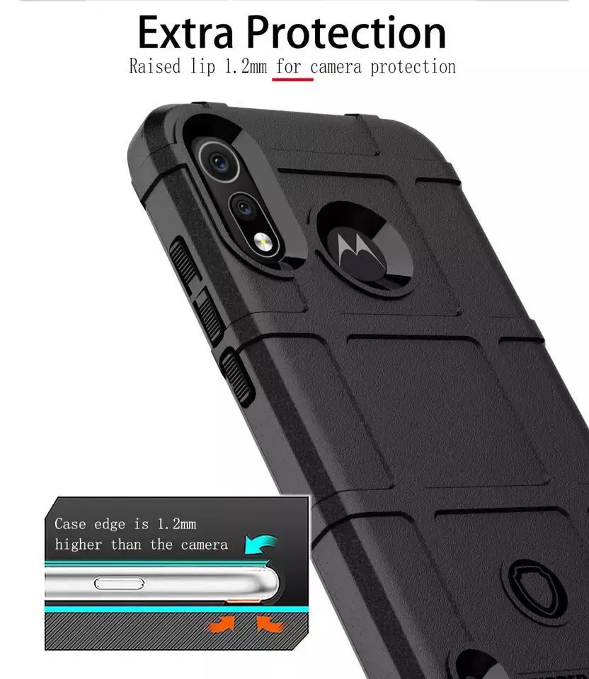 Роскошный противоударный чехол для Motorola Moto One Vision, силиконовый бампер, чехол для Moto One Vision, мягкий чехол