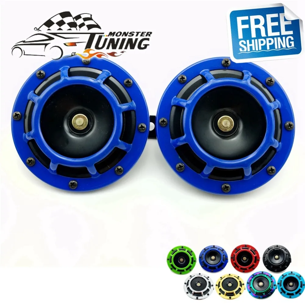 Бесплатная доставка 2 шт. 12 в 115 дБ Hella супер громкий компактный электрический