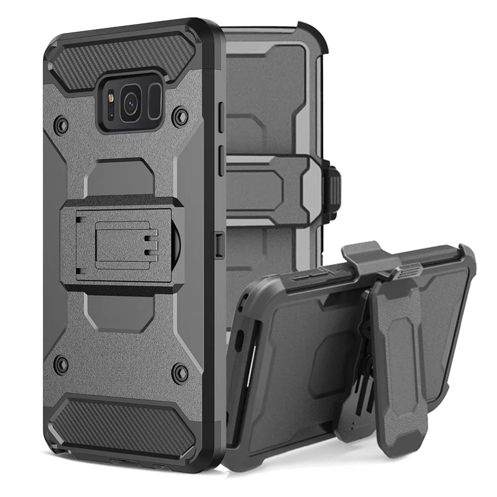 For Samsung Galaxy S8 S8Plus Cover Plus Case Hard PC &amp TPU Hybrid Heavy Duty Armor Back with Clip Phone Cases |