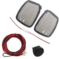 universal dc 12v car wing mirror heated pad quick warm heated mirrors defogger remove icerainfrost safe driving