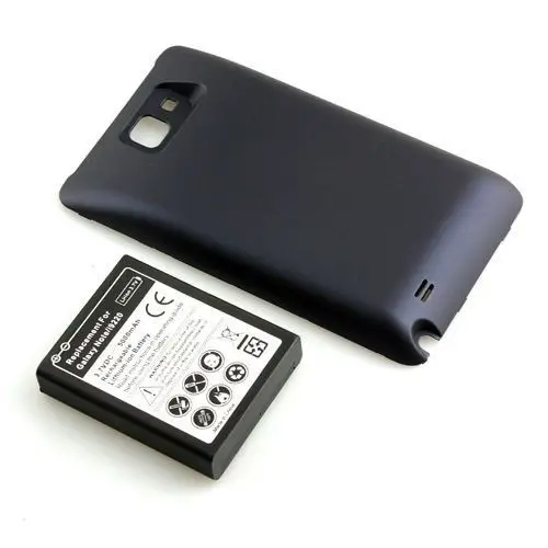 1x5000 мА/ч EB615268VU расширенная батарея + Задняя цветная обложка для Samsung Galaxy Note I9220 GT