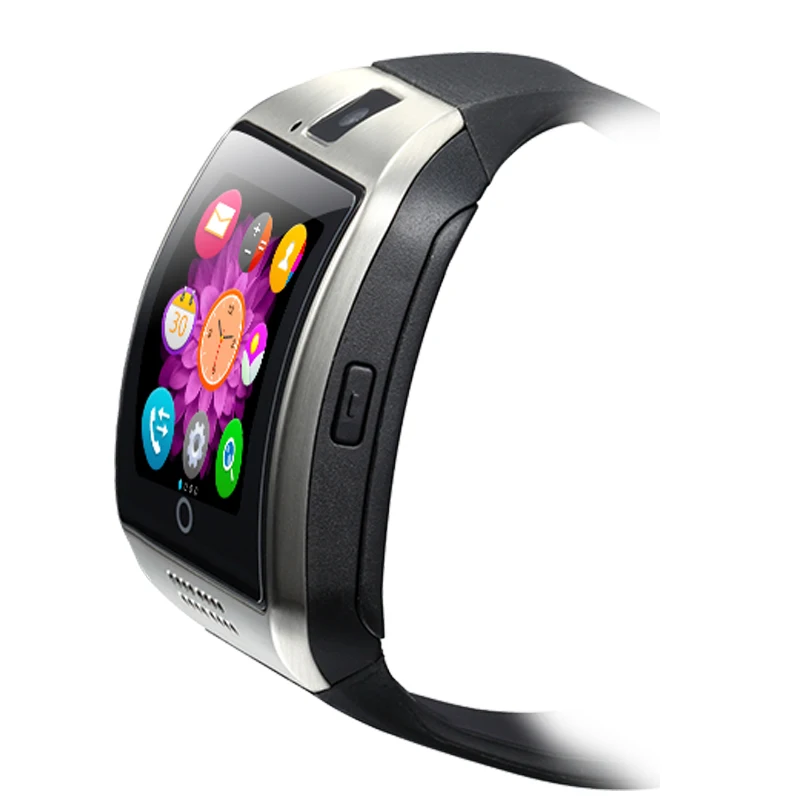 Квадратные Bluetooth Смарт часы браслет спортивный фитнес шагомер камера с сенсорным